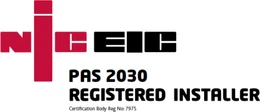 NICEIC PAS 2030 Registered Installer